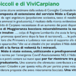 Ecco l’articolo di ViviCarpiano sul periodico Carpiano Notizie.